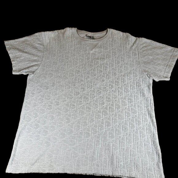Authentic Men's DIOR Cream Woven Shirt - Picture 1 of 4